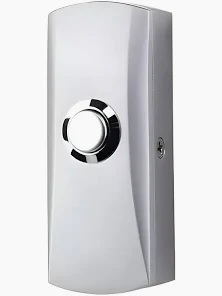 Botão acionador de inox sobrepor